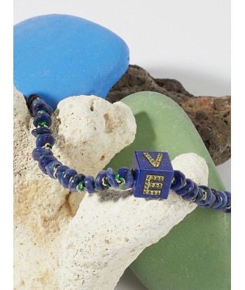 COLLIER CUBIX LOVE LAPIS ET TSAVORITES livraison et retour toujours gratuits