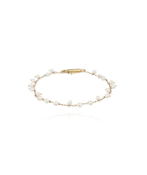 BRACELET CHAINE FINE ET PERLES vente chaude votre 