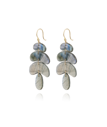 BOUCLES D'OREILLES PETIT TOTEM LABRADORITE Voir les baskets