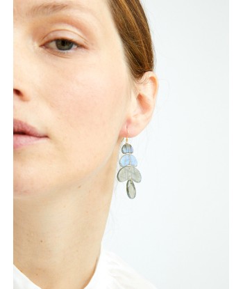 BOUCLES D'OREILLES PETIT TOTEM LABRADORITE Voir les baskets