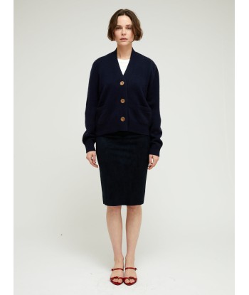 CARDIGAN LOU NERO NERO NAVY france