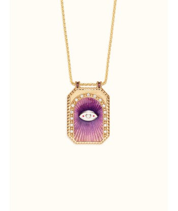 SCAPULAIRE EYE PROTECT VIOLET 18K soldes