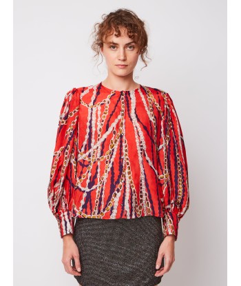 BLOUSE HILL SEVIGNY ROUGE Le MVP de beaucoup