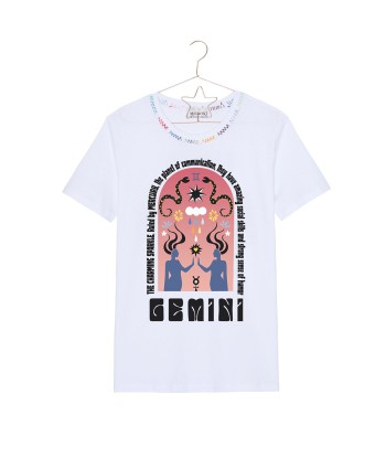 TEE SHIRT ASTRO BLANC GEMINI suggérées chez