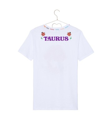 TEE SHIRT ASTRO BLANC TAURUS pas cher 