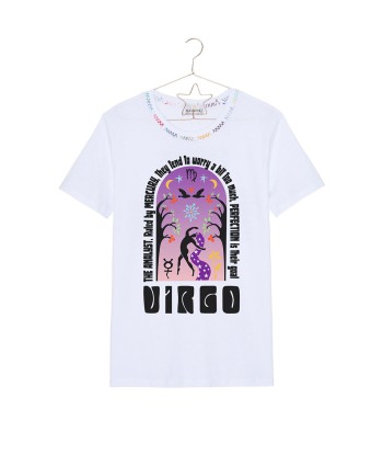 TEE SHIRT ASTRO BLANC VIRGO 50-70% off 