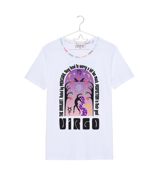 TEE SHIRT ASTRO BLANC VIRGO 50-70% off 