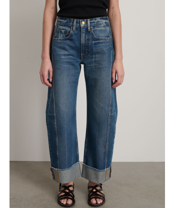 JEAN RELAXED CUFFED LASSO VISTA BLUE en stock