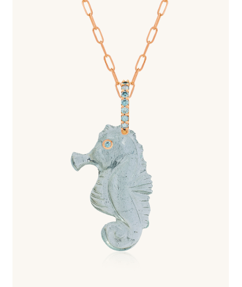 PENDENTIF HIPPOCAMPE AIGUE-MARINE ouvre sa boutique