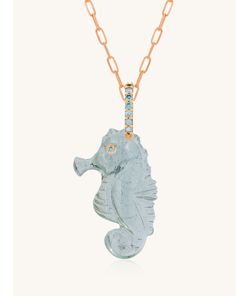 PENDENTIF HIPPOCAMPE AIGUE-MARINE ouvre sa boutique