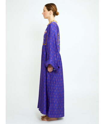 ROBE DEVA VIOLETTE EN SOIE paiement sécurisé