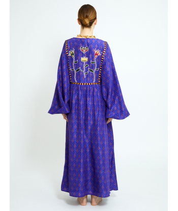 ROBE DEVA VIOLETTE EN SOIE paiement sécurisé