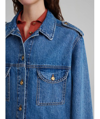 VESTE SAHARIANA EN DENIM NARIIDA MAYA Economisez 