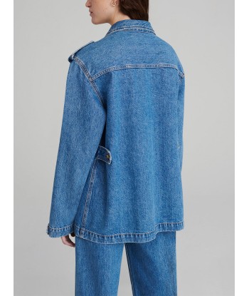 VESTE SAHARIANA EN DENIM NARIIDA MAYA Economisez 