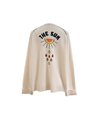 PULL CACHEMIRE SUN OFF WHITE de technologie