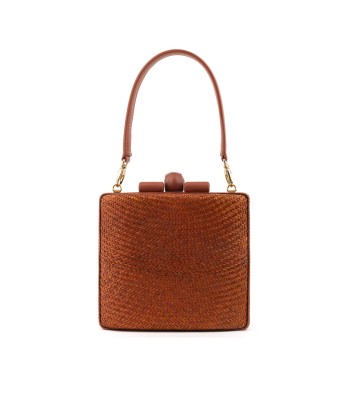 SAC LISBON ABACA RUST BROWN prix pour 