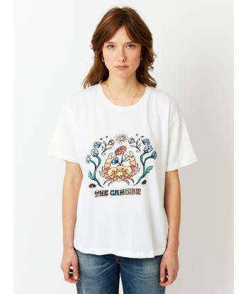 TEE SHIRT ASTRO BLANC CANCER en ligne