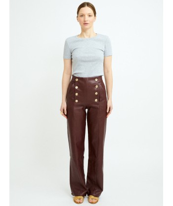 PANTALON POPPY BORDEAUX Paris Déstockage Promo