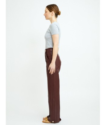 PANTALON POPPY BORDEAUX Paris Déstockage Promo