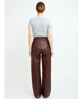 PANTALON POPPY BORDEAUX Paris Déstockage Promo