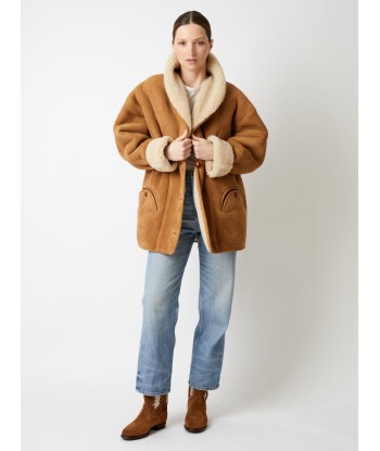 MANTEAU TATOOSH SHEARLING CAMEL Faites des économies