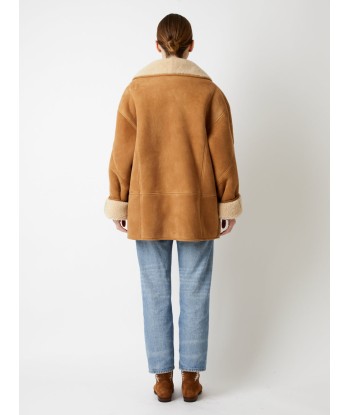 MANTEAU TATOOSH SHEARLING CAMEL Faites des économies