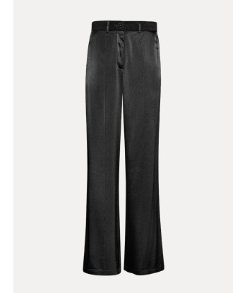 PANTALON SARTORIAL SOIE BLEU NUIT de France