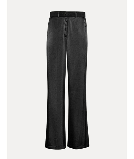 PANTALON SARTORIAL SOIE BLEU NUIT de France