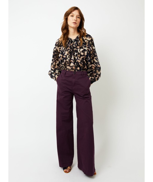 PANTALON LARGE EN COTON BOLERO d'Europe débarque