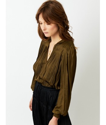 BLOUSE LEAH OLIVE de France