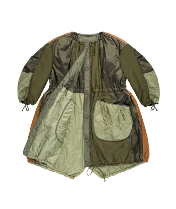 VESTE PARKA PATCHWORK PARACHUTE pas cher 