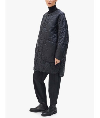 VESTE WOOL QUILT NAVY en linge