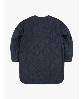 VESTE WOOL QUILT NAVY en linge