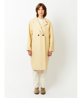 MANTEAU DROPPED SHOULDER VANILLA pas chere