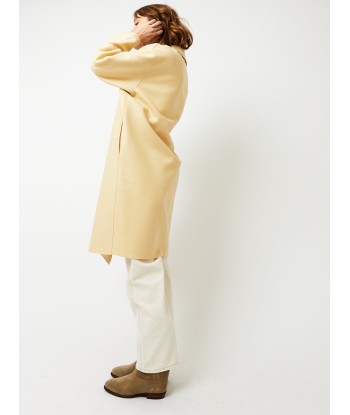 MANTEAU DROPPED SHOULDER VANILLA pas chere