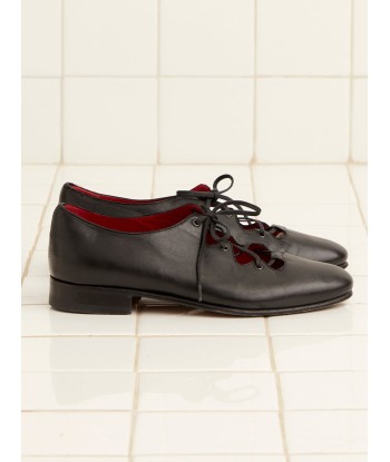 CHAUSSURES COUNTY CLARE NOIRES rembourrage situé sous