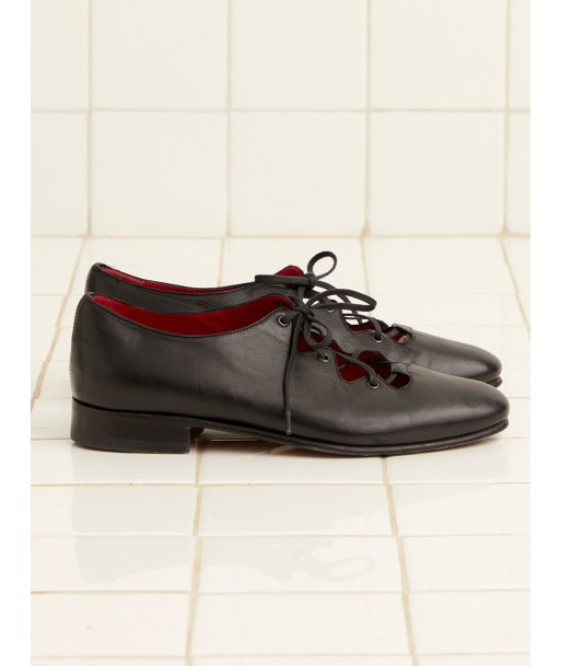 CHAUSSURES COUNTY CLARE NOIRES rembourrage situé sous