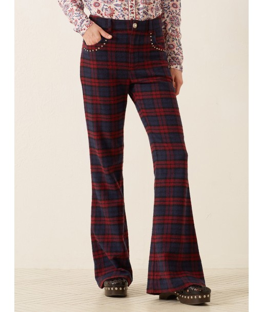 PANTALON BUNNY BERRY PLAID Amélioration de cerveau avec