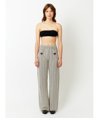 PANTALON LOCO NOIR ET BLANC basket pas cher