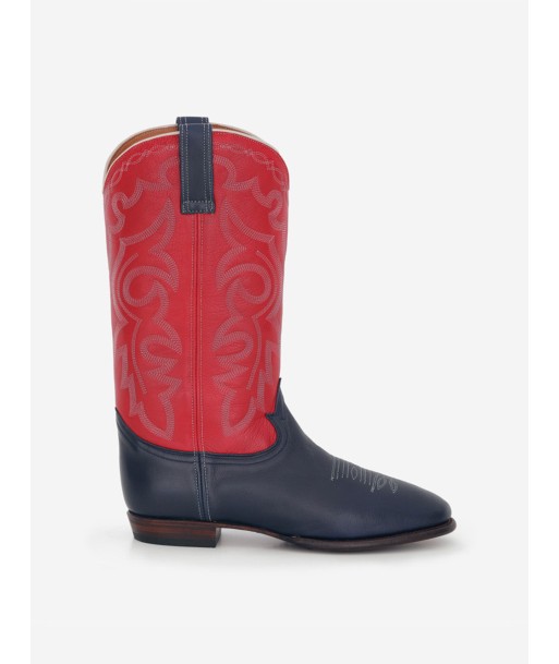 BOTTES MIDNIGHT WANDER NAVY RED pas cher chine