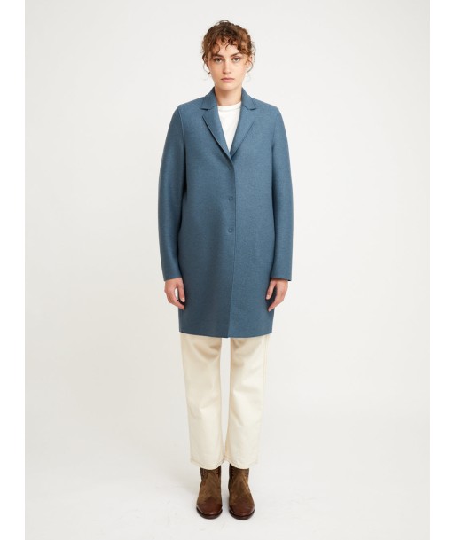 MANTEAU COCOON PRESSED STEEL BLUE suggérées chez