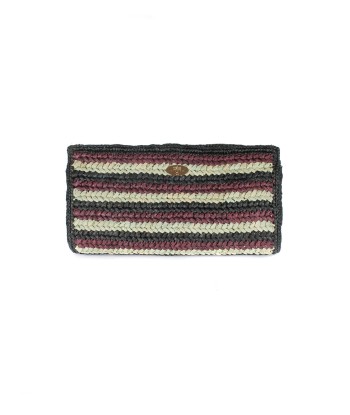 POCHETTE UPTOWN RAPHIA INDIGO les ligaments