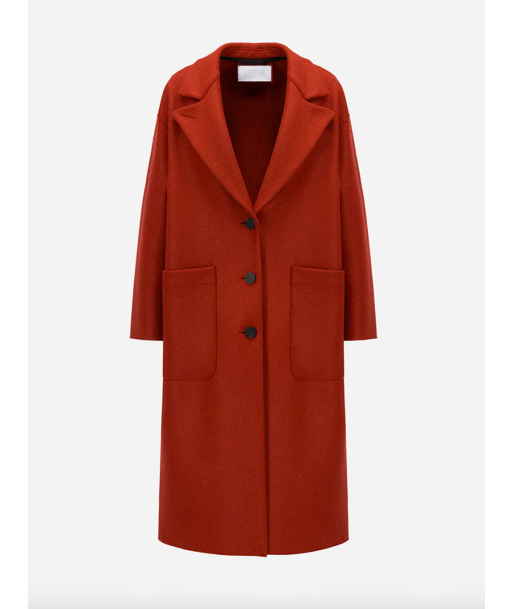 MANTEAU GREATCOAT PRESSED RED RUST paiement sécurisé