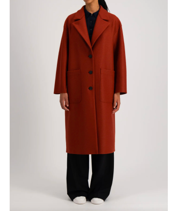 MANTEAU GREATCOAT PRESSED RED RUST paiement sécurisé