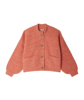 CARDIGAN ROY CHINÉ MELON en ligne des produits 