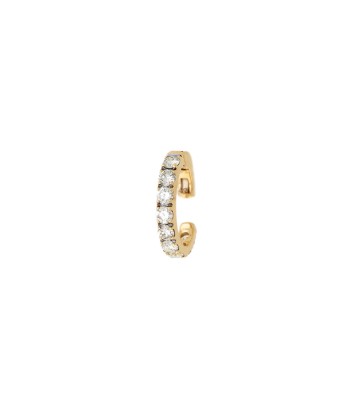 BOUCLE D'OREILLE CUFF OR JAUNE ET DIAMANTS de la marque