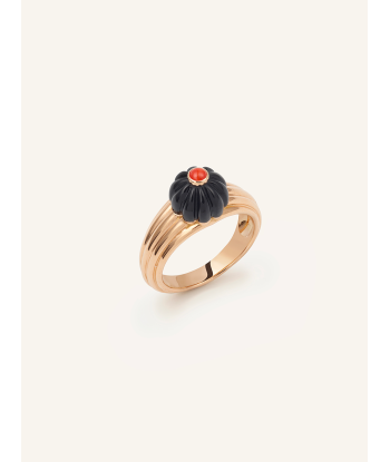 BAGUE GELATO OR ROSE ONYX ET CORAIL sélection de produits