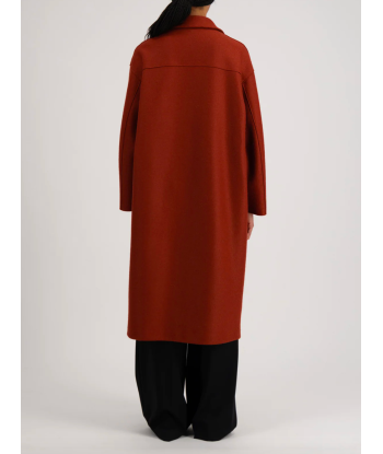 MANTEAU GREATCOAT PRESSED RED RUST paiement sécurisé