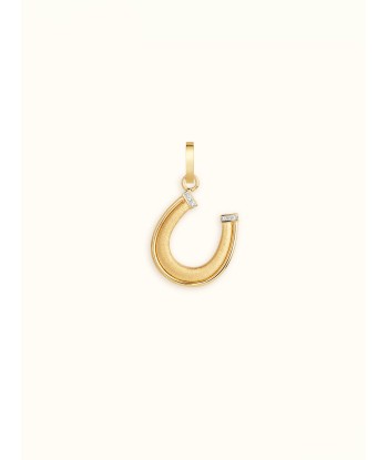 PENDENTIF HORSESHOE OR ET DIAMANTS 50-70% off 