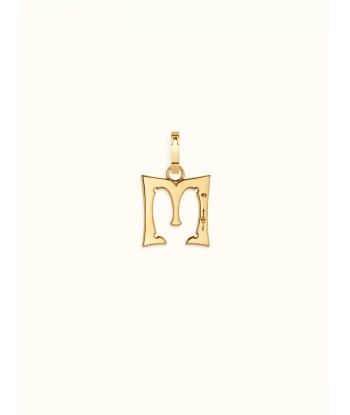 PENDENTIF LETTRE M GRAND MODELE PAVÉ outlet